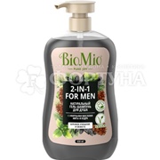 Гель для душа BioMio 650 мл Мята и Кедр