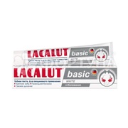 Зубная паста Lacalut 75 мл Basic white