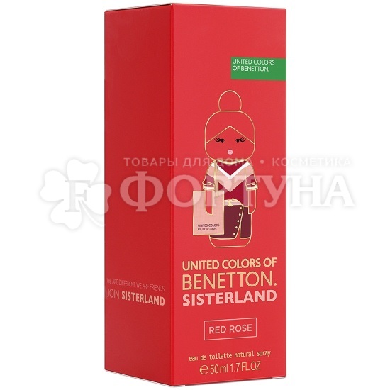 Туалетная вода Benetton 50 мл Sisterland Red Rose