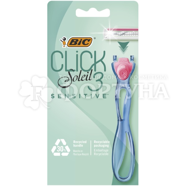Станок BiC Soleil Click 3 2 кассеты