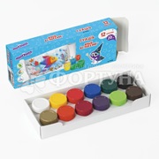 Гуашь Юнландия 20 мл ЮНЫЙ ВОЛШЕБНИК 12 цветов