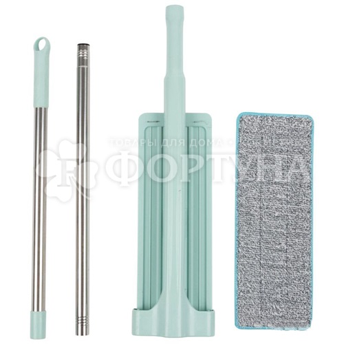 Швабра Wring Simple с механизмом отжима и насадкой из микрофибры арт.102536