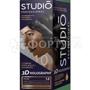 Краска для волос 3D Holography 1.0 Черный