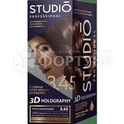 Краска для волос 3D Holography 3.45 Темно-каштановый