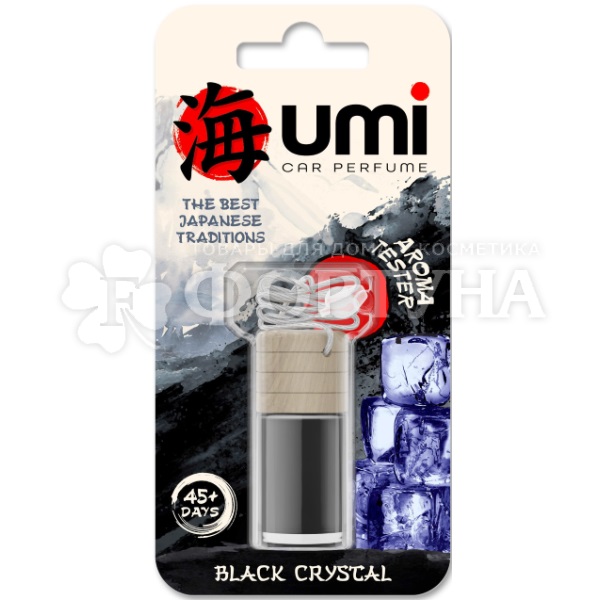 Ароматизатор для авто UMI 4 мл Черный Лед