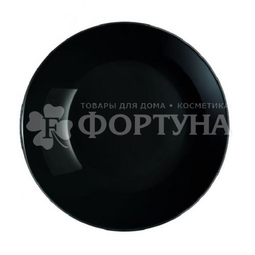 Тарелка Luminarc 20 см Дивали Нуар суповая артикул Р0787