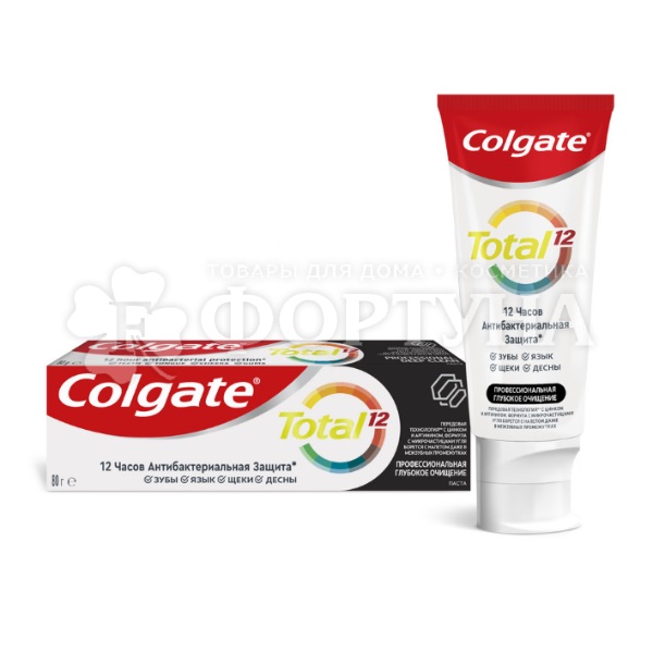 Зубная паста Colgate Total 12 80 г Глубокое очищение