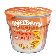 Каша Rollberry 40 г овсяная с персиком