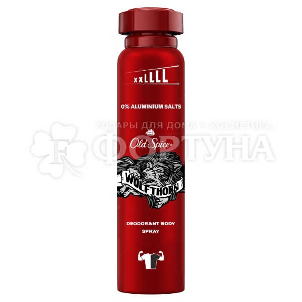 Дезодорант аэрозольный Old Spice 250 мл Wolfthorn
