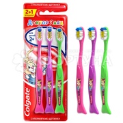 Зубная щетка Colgate Доктор Заяц 2+1 Для детей 2+