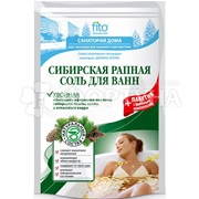Соль для ванны Сибирская рапная 500г+30г Хвойная