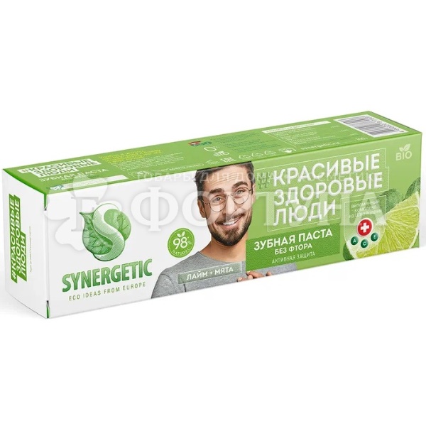 Зубная паста SYNERGETIC 100 г Активная защита
