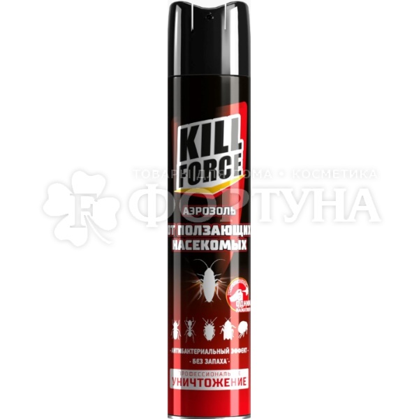 Аэрозоль Kill Force 350 мл От ползующих насекомых