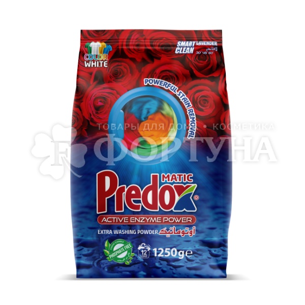 Стиральный порошок PREDOX 1250 г Роза