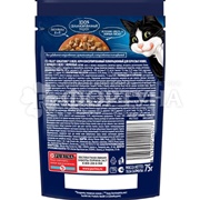 Корм для животных Felix 75 г с курицей и морковью в желе