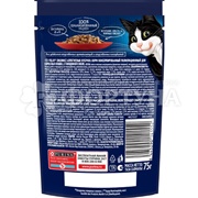 Корм для животных Felix 75 г с говядиной в желе