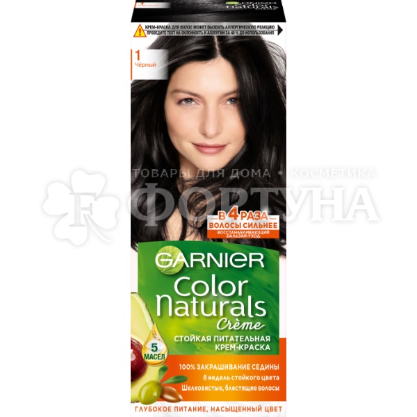 Краска для волос Color Naturals 1 Черный