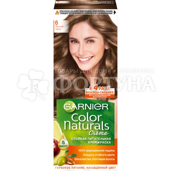 Краска для волос Color Naturals 6 Лесной орех