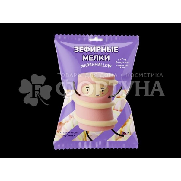 MARSHMALLOW Зефирные мелки 85 г с ароматом клубники