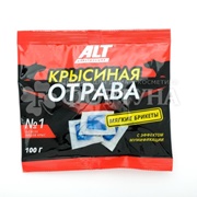 Мягкие брикеты ALT 100 г Крысиная отрава