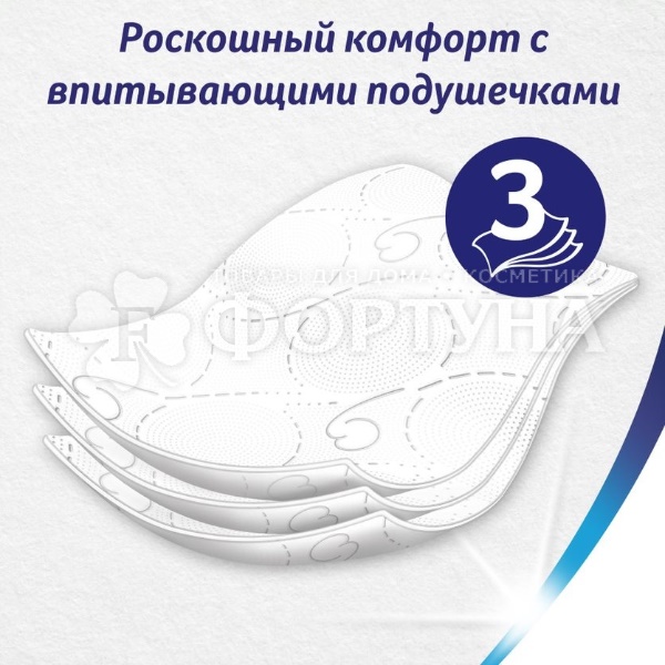 Туалетная бумага Zewa Deluxe 12 шт белая 3х - слойная