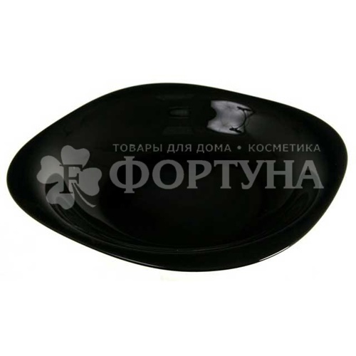 Тарелка Luminarc 21 см Нью Карин суповая черная артикул L9818
