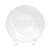 Тарелка DANIKS 21,5 см Белая обеденная