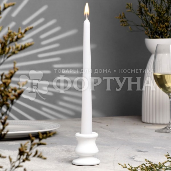 Подсвечник Классик белый