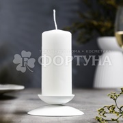 Подсвечник Гадальный металл белый