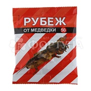 Средство для борьбы с вредителями Рубеж 50 г против медведки