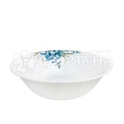 Миска 19 см Акварельный букет суповая