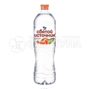 Минеральная вода Святой Источник 1,5 л со вкусом персик