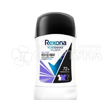 Дезодорант твердый Rexona 40 мл Ультраневидимая