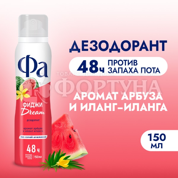 Дезодорант аэрозольный Фа 150 мл Ритмы острова Фиджи
