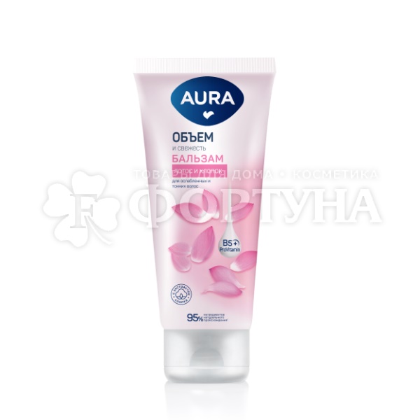 Бальзам для волос AURA 250 мл Объем и свежесть