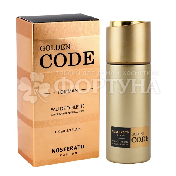 Туалетная вода 100 мл Nosferato Golden Code