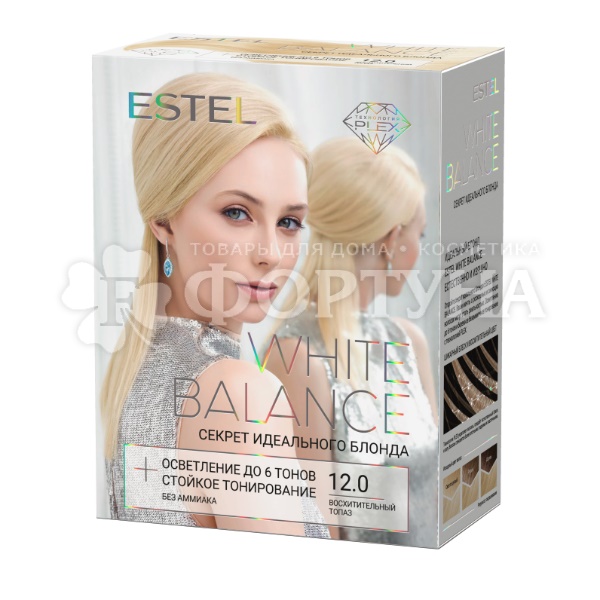 Краска для волос Estel White Balance 12.0 Восхитительный топаз