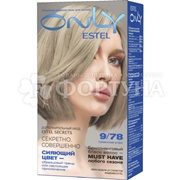 Гель-краска для волос Estel Only 9/78 Блонд коричневый жемчужный. Туманное утро