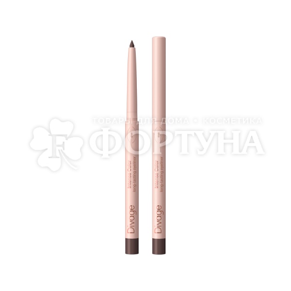 Карандаш для глаз Divage Intense Color 02 коричневый
