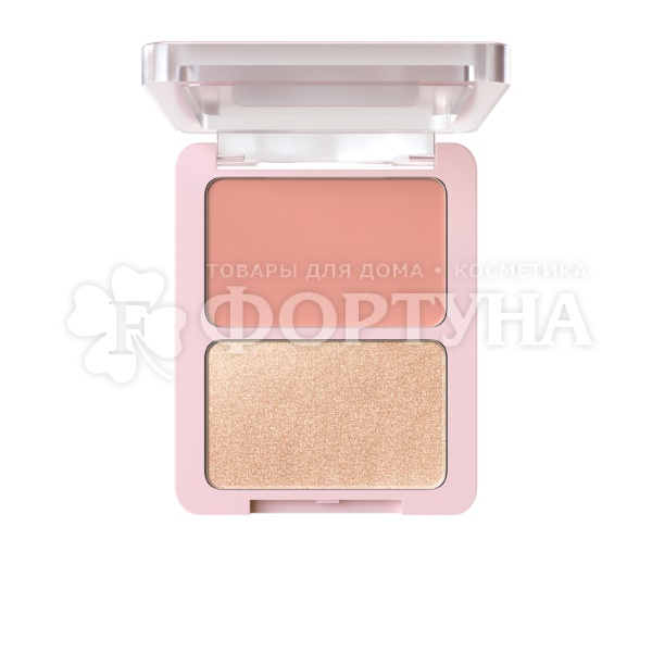 Палетка Divage для лица Blush&Highlighter 01