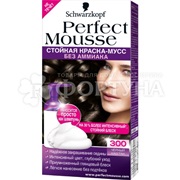 Краска для волос Perfect Mousse 300 Черный каштан