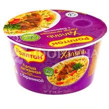 Лапша быстрого приготовления Роллтон 90 г лагманная с бараниной Халяль