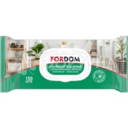 Салфетки влажные FORDOM 150 шт универсальные клапан