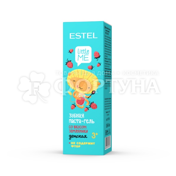 Зубная паста Estel LITTLE ME 60 мл Земляника
