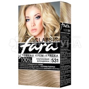 Краска для волос FARA Classic 531 Платиновый блондин