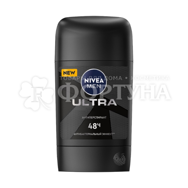 Дезодорант твердый Nivea Men 50 мл Ultra