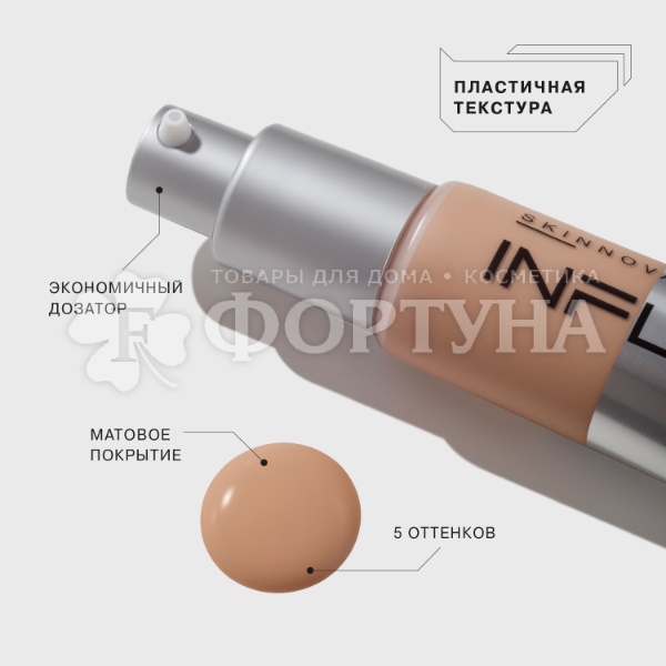Тональная основа Influence Beauty Skinnovation Matte матирующая 05