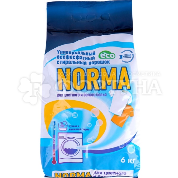 Стиральный порошок NORMA 6000 г Универсальный