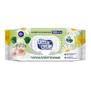 Салфетки влажные Ultra Fresh Premium Baby 100 шт Фитолиния