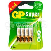 Батарейка GP Super Alkaline 8 шт 24 A 4/4 - 2 CR алкалиновые